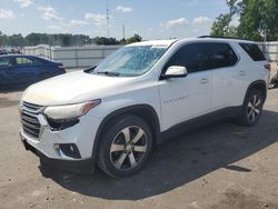 Chevrolet salvage cars for sale: 2019 Chevrolet Traverse LT