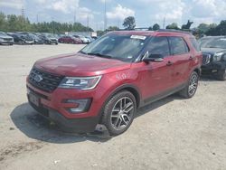 Salvage SUVs for sale at auction: 2017 Ford Explorer Sport