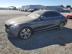 Salvage cars for sale from Copart San Diego, CA: 2015 Mercedes-Benz C 300 4matic