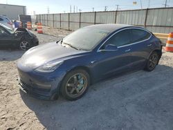 Salvage cars for sale at Haslet, TX auction: 2019 Tesla Model 3