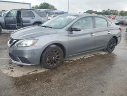 Salvage cars for sale at Orlando, FL auction: 2018 Nissan Sentra S