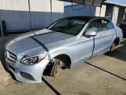 Vehiculos salvage en venta de Copart Fresno, CA: 2015 Mercedes-Benz C300