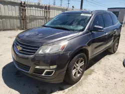 Chevrolet salvage cars for sale: 2016 Chevrolet Traverse LT