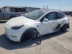 Salvage cars for sale at Sun Valley, CA auction: 2022 Tesla Model Y