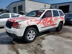 Jeep salvage cars for sale: 2008 Jeep Grand Cherokee Laredo