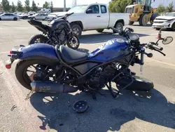 Salvage motorcycles for sale at Rancho Cucamonga, CA auction: 2022 Honda CMX300 A