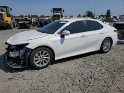 Salvage cars for sale at Eugene, OR auction: 2021 Toyota Camry LE