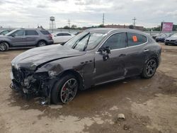 Salvage cars for sale at Chicago Heights, IL auction: 2017 Maserati Levante S Sport