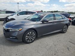 Salvage cars for sale at Indianapolis, IN auction: 2018 Honda Accord Hybrid EX