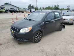 Chevrolet salvage cars for sale: 2010 Chevrolet Aveo LS