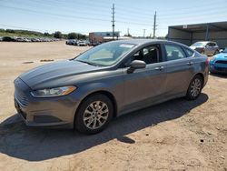 Ford salvage cars for sale: 2016 Ford Fusion S