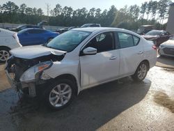 Salvage cars for sale at Harleyville, SC auction: 2017 Nissan Versa S