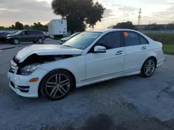 Mercedes-Benz salvage cars for sale: 2013 Mercedes-Benz C 250