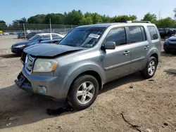 Salvage cars for sale at Chalfont, PA auction: 2009 Honda Pilot EXL