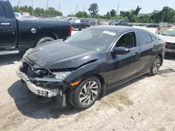 Honda salvage cars for sale: 2016 Honda Civic EX