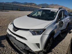 Salvage cars for sale at Magna, UT auction: 2017 Toyota Rav4 LE