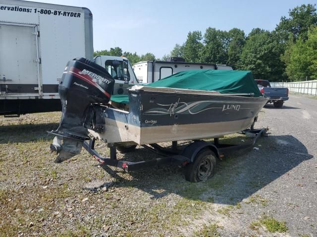 2000 Lund Boat With Trailer