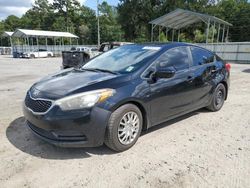 Salvage cars for sale at Savannah, GA auction: 2016 KIA Forte LX