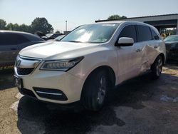 Salvage cars for sale at Shreveport, LA auction: 2015 Acura MDX