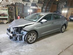 Salvage cars for sale at Albany, NY auction: 2019 Hyundai Elantra SEL