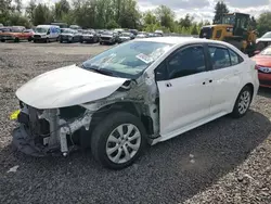 Toyota Corolla le salvage cars for sale: 2021 Toyota Corolla LE