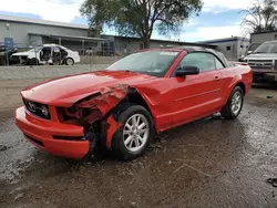 2007 Ford Mustang en venta en Albuquerque, NM