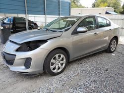 Salvage cars for sale at Augusta, GA auction: 2013 Mazda 3 I