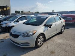 Salvage cars for sale at Kansas City, KS auction: 2015 KIA Forte LX