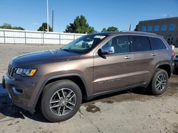 Salvage cars for sale at Littleton, CO auction: 2017 Jeep Grand Cherokee Limited