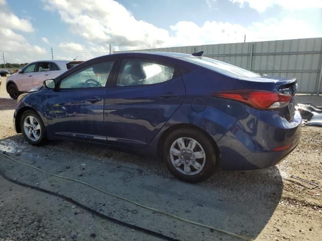 2016 Hyundai Elantra SE