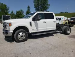 Salvage trucks for sale at Dyer, IN auction: 2021 Ford F350 Super Duty