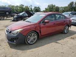 Subaru salvage cars for sale: 2015 Subaru Impreza Premium Plus