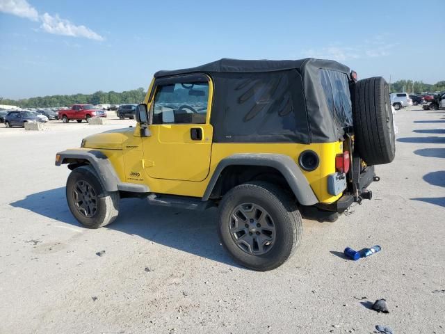 2004 Jeep Wrangler / TJ Sport