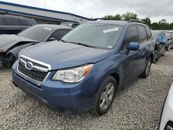 Salvage cars for sale at Sikeston, MO auction: 2014 Subaru Forester 2.5I Premium