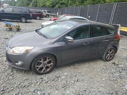 Salvage cars for sale at Waldorf, MD auction: 2012 Ford Focus SEL