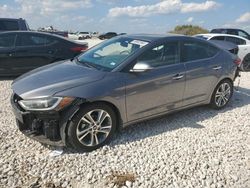 Salvage cars for sale at Temple, TX auction: 2017 Hyundai Elantra SE