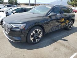 Salvage cars for sale from Copart Rancho Cucamonga, CA: 2022 Audi E-TRON Premium