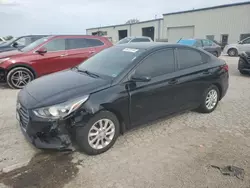 Salvage cars for sale at Kansas City, KS auction: 2018 Hyundai Accent SE