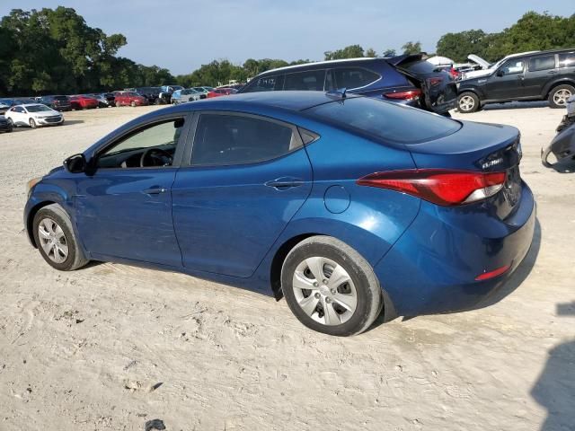 2016 Hyundai Elantra SE