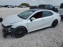 Salvage cars for sale at Taylor, TX auction: 2022 Toyota Camry XSE