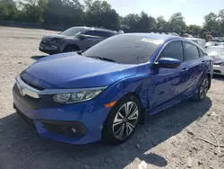 Salvage cars for sale at Madisonville, TN auction: 2016 Honda Civic EX