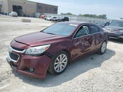 Chevrolet salvage cars for sale: 2015 Chevrolet Malibu 2LT