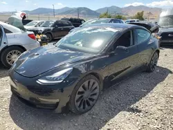 Buy Salvage Cars For Sale now at auction: 2021 Tesla Model 3