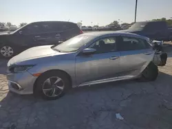 Honda salvage cars for sale: 2020 Honda Civic LX