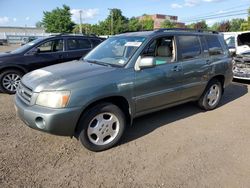 Salvage cars for sale at New Britain, CT auction: 2005 Toyota Highlander Limited