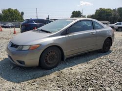 Salvage cars for sale from Copart Mebane, NC: 2006 Honda Civic LX