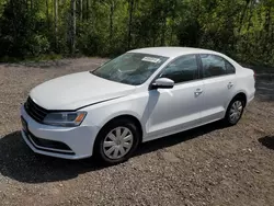 Volkswagen salvage cars for sale: 2016 Volkswagen Jetta S