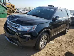 Salvage cars for sale at Brighton, CO auction: 2018 Ford Explorer XLT