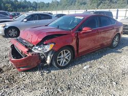 Salvage cars for sale at Ellenwood, GA auction: 2015 Ford Fusion SE