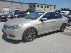 Salvage cars for sale at Wilmer, TX auction: 2013 Honda Accord Sport